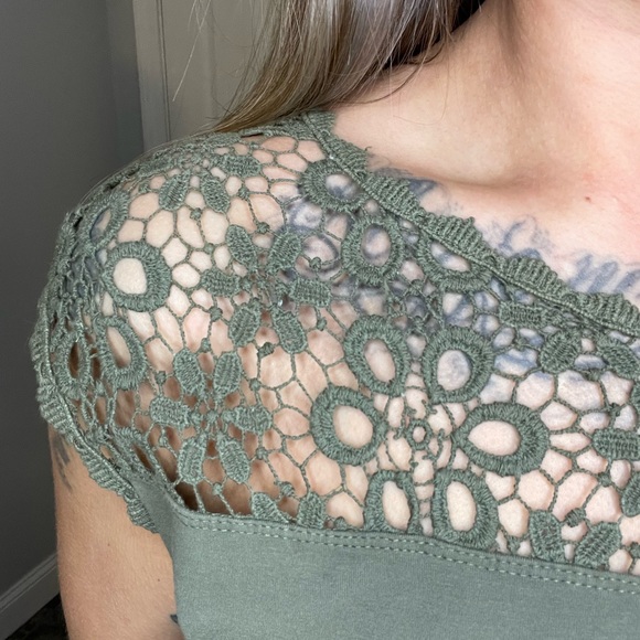 Skye’s The Limit Green High-Low Tassel Dress - Picture 8 of 12